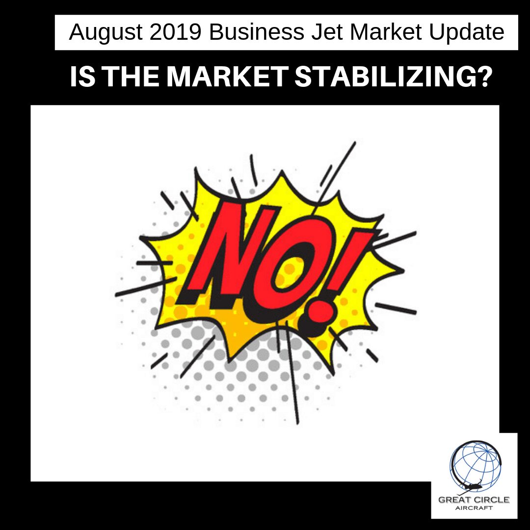 August 2019 Business Jet Market Update