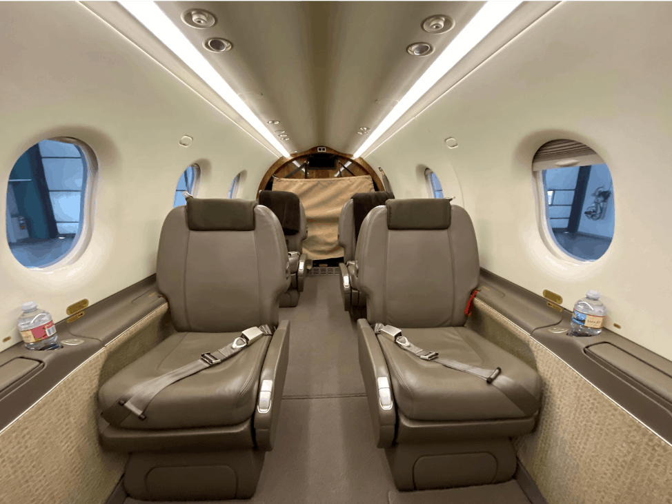 Pilatus PC 12 Interior