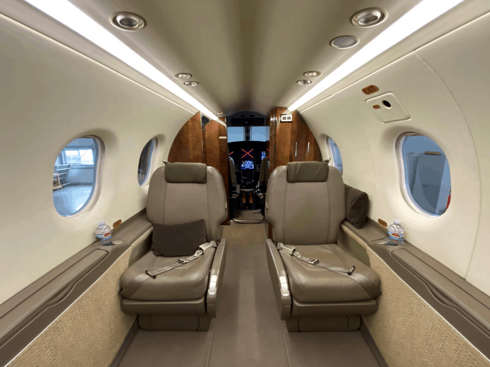Pilatus PC 12 - Interior