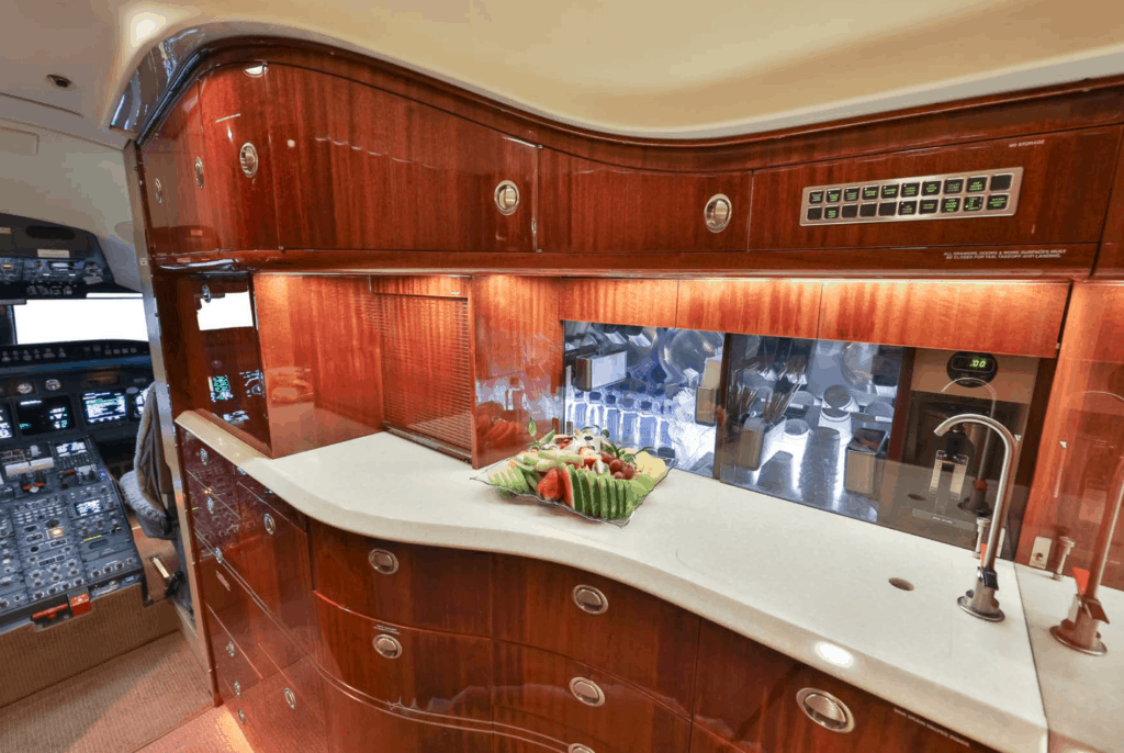 2004 Bombardier Challenger 604 Galley