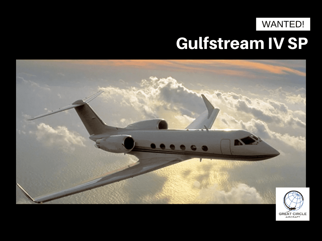 Wanted - Gulfstream IV SP
